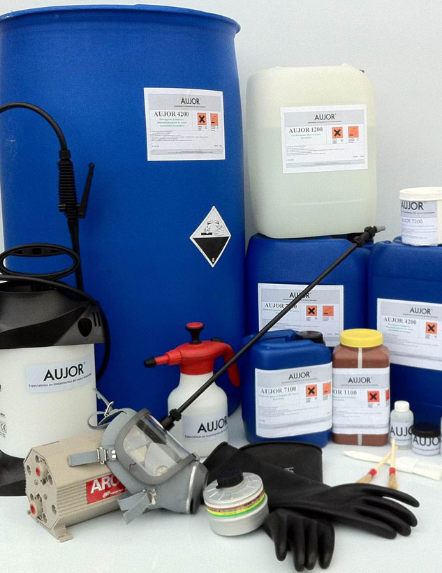 EPIS y recambios para tratamientos de acero inoxidable